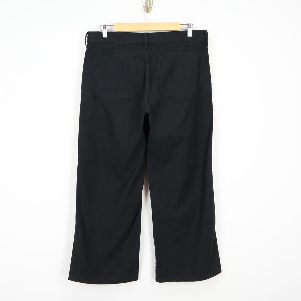 J.Crew Camp Pocket Wide Leg Pant Black Size 28 Petite NWOT - Picture 4 of 6